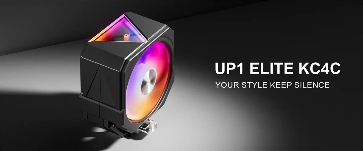 upHere UP1 Elite KC4C ARGB CPU Air Cooler - Black Price in BD upHere UP1 Elite KC4C ARGB CPU Air Cooler - Black Price in BD